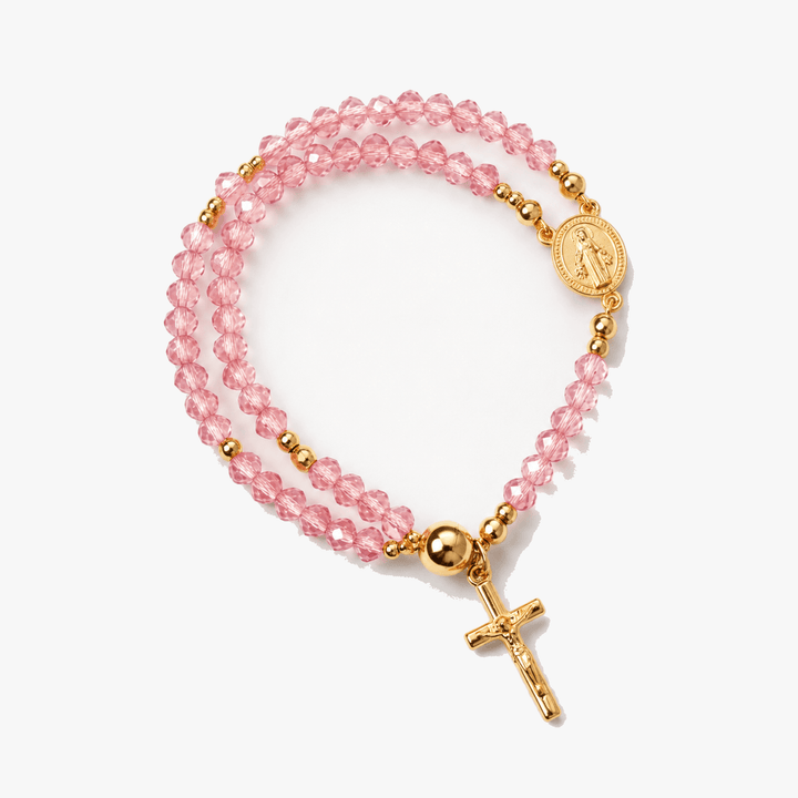 Belluna™ – Double Wrap Rosary Bracelet