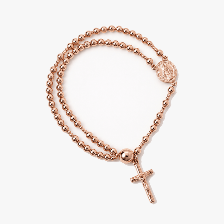Belluna™ – Double Wrap Rosary Bracelet
