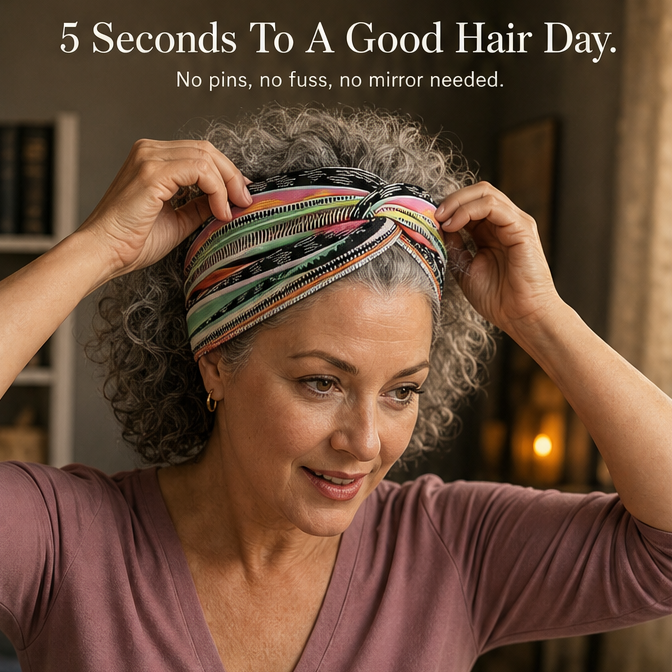 Lirelle™ Boho Print Wide Headband