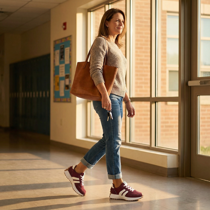 Velora™ Retro Suede Sneakers for All Day Comfort