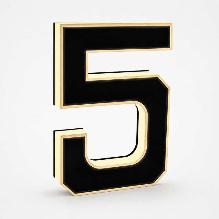 Numera – Solar Illuminated House Number