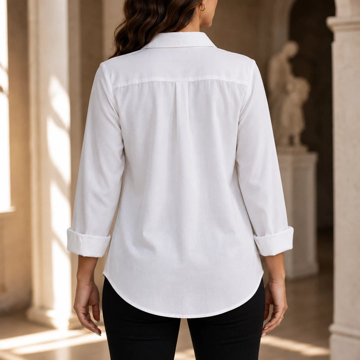 Florenza – Floral Print Long-Sleeve Shirt