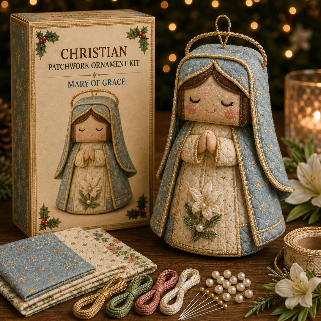 Faithcraft – No-Sew Nativity Ornament Craft Kit