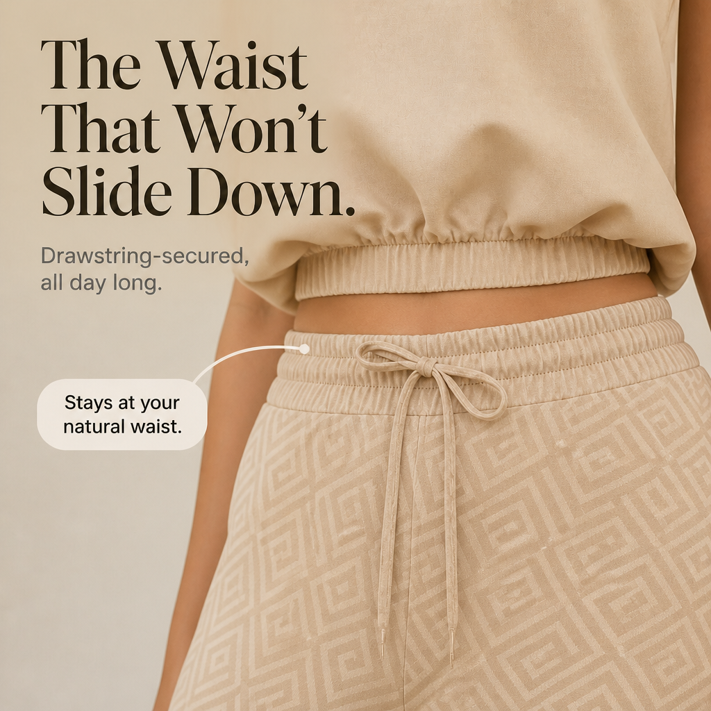 Wearbella – High-Waisted Wide-Leg Two-Piece Set