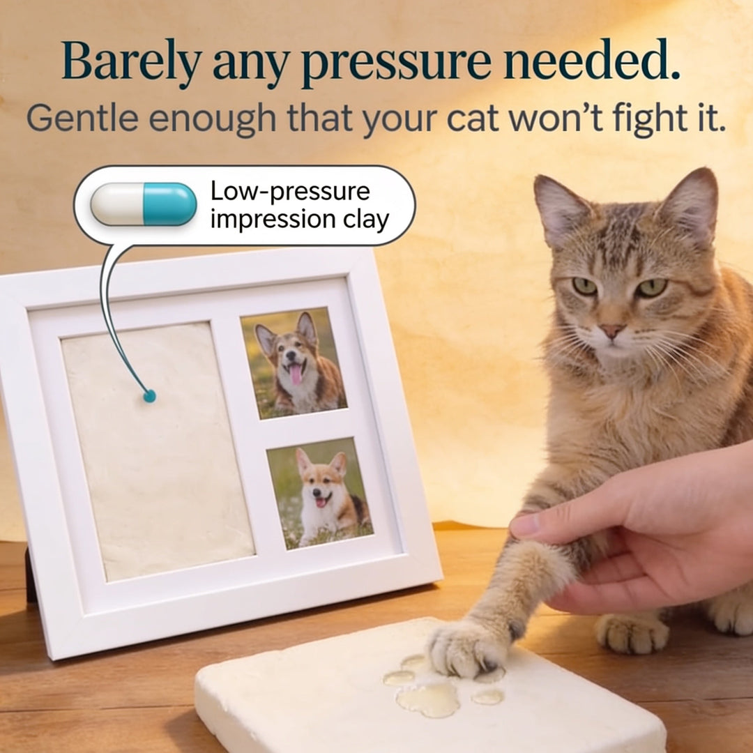Littlecast – Pet Paw Print Photo Frame Kit