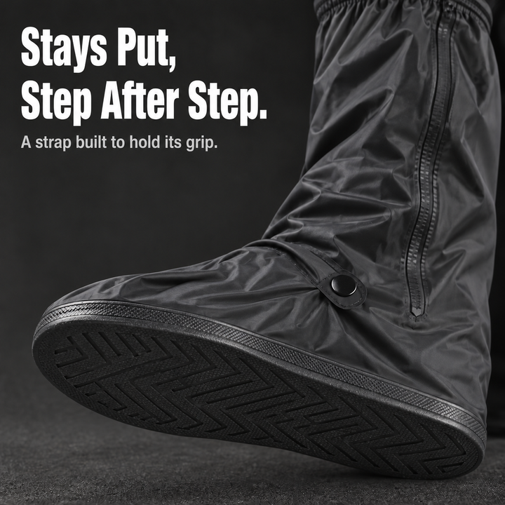 RainReady – Side-Zip Waterproof PVC Shoe Covers