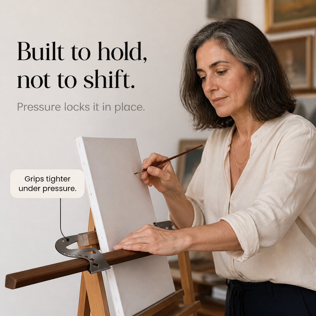 Steadyrest – Adjustable Canvas-Spanning Hand Support Bar
