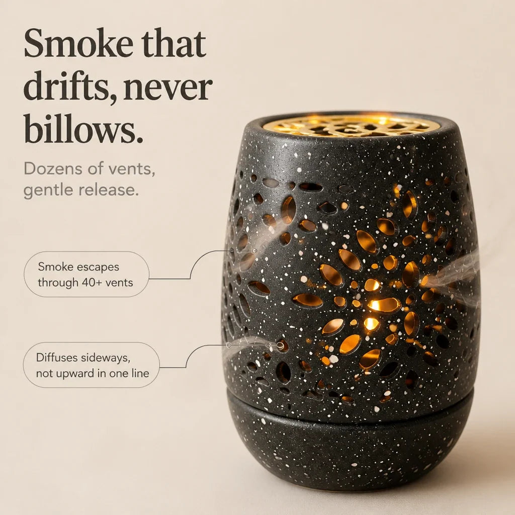 Veluna – Perforated Incense Burner