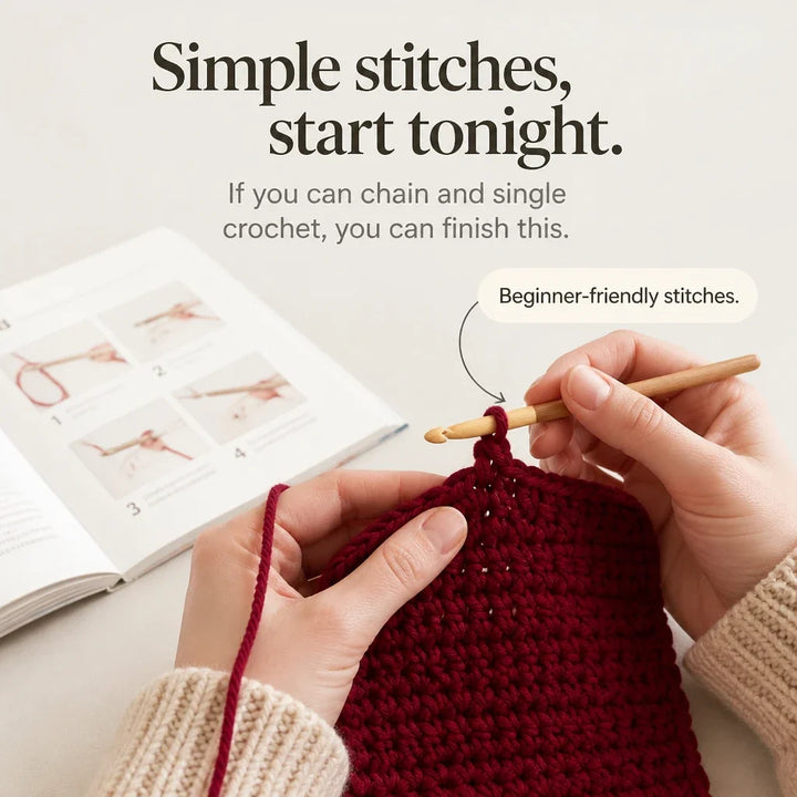 MerryStitch – Numbered Pocket Santa Crochet Advent Calendar