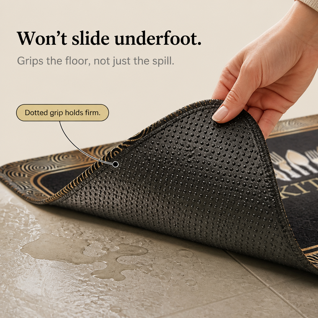 Dryhaven – Absorbent Printed Kitchen Mat Set