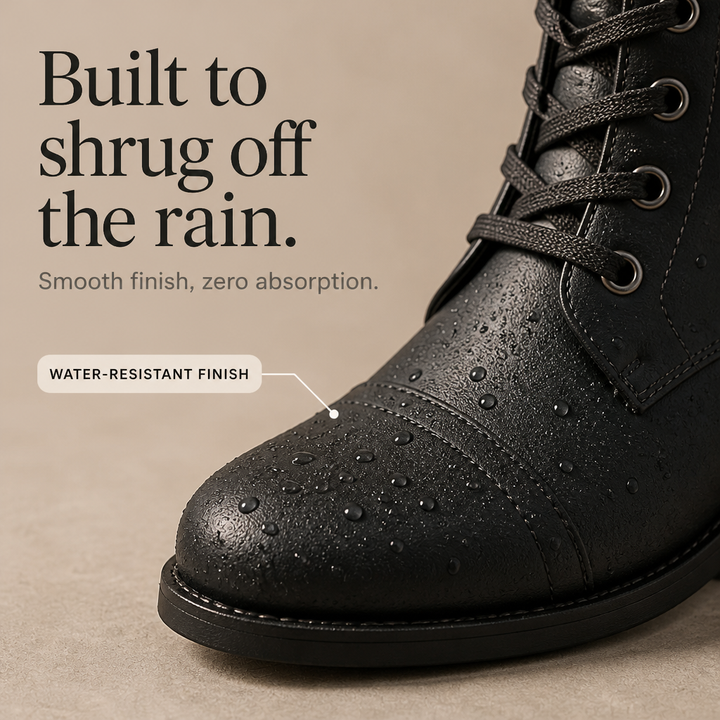 Amarah – Lace-Up Side-Zip Ankle Boots