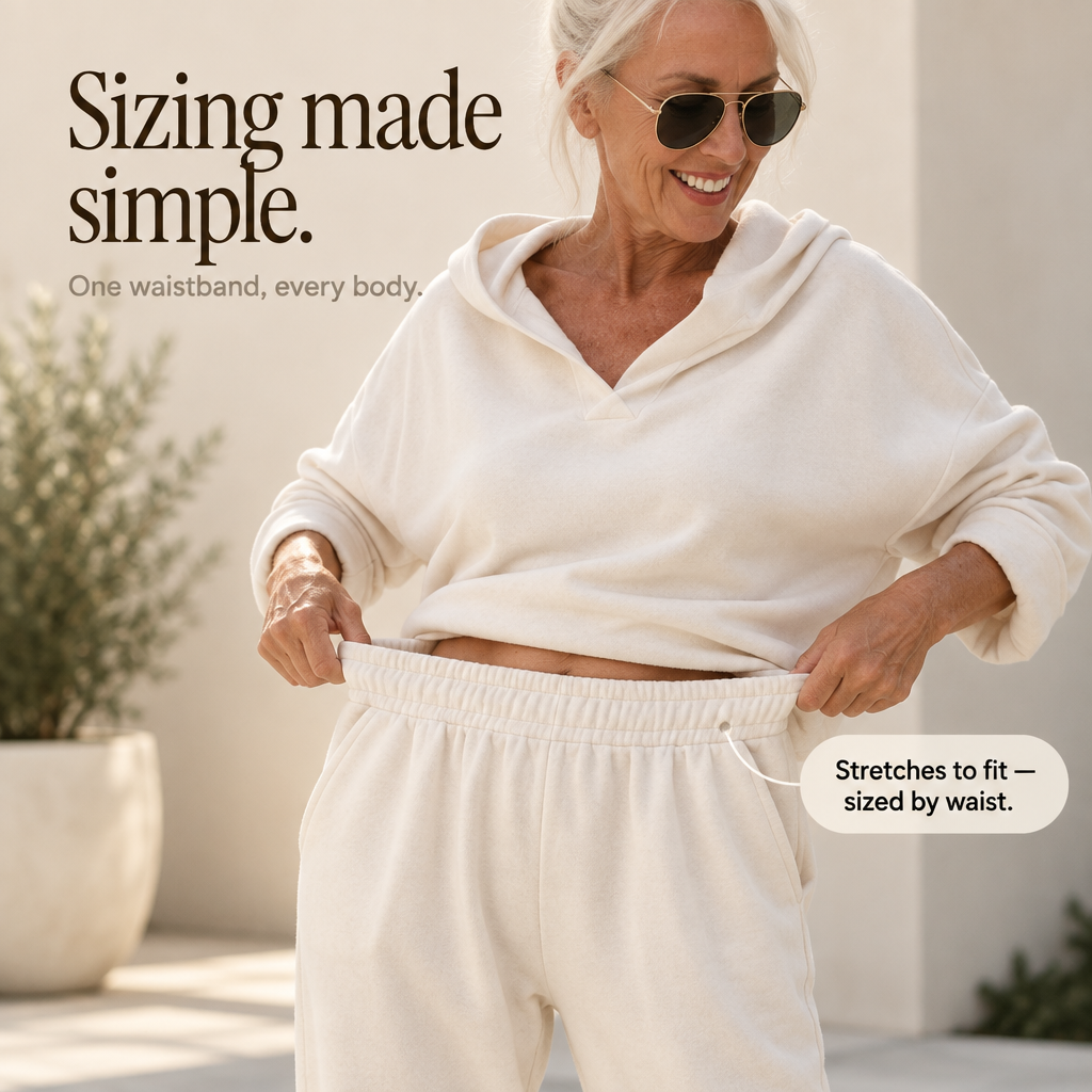Loungetta – Hooded Sweatshirt And Lounge Pants Set