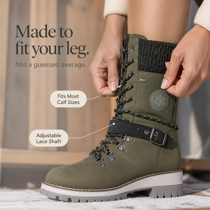 Snowlina – Adjustable Knee-High Insulated Snow Boots