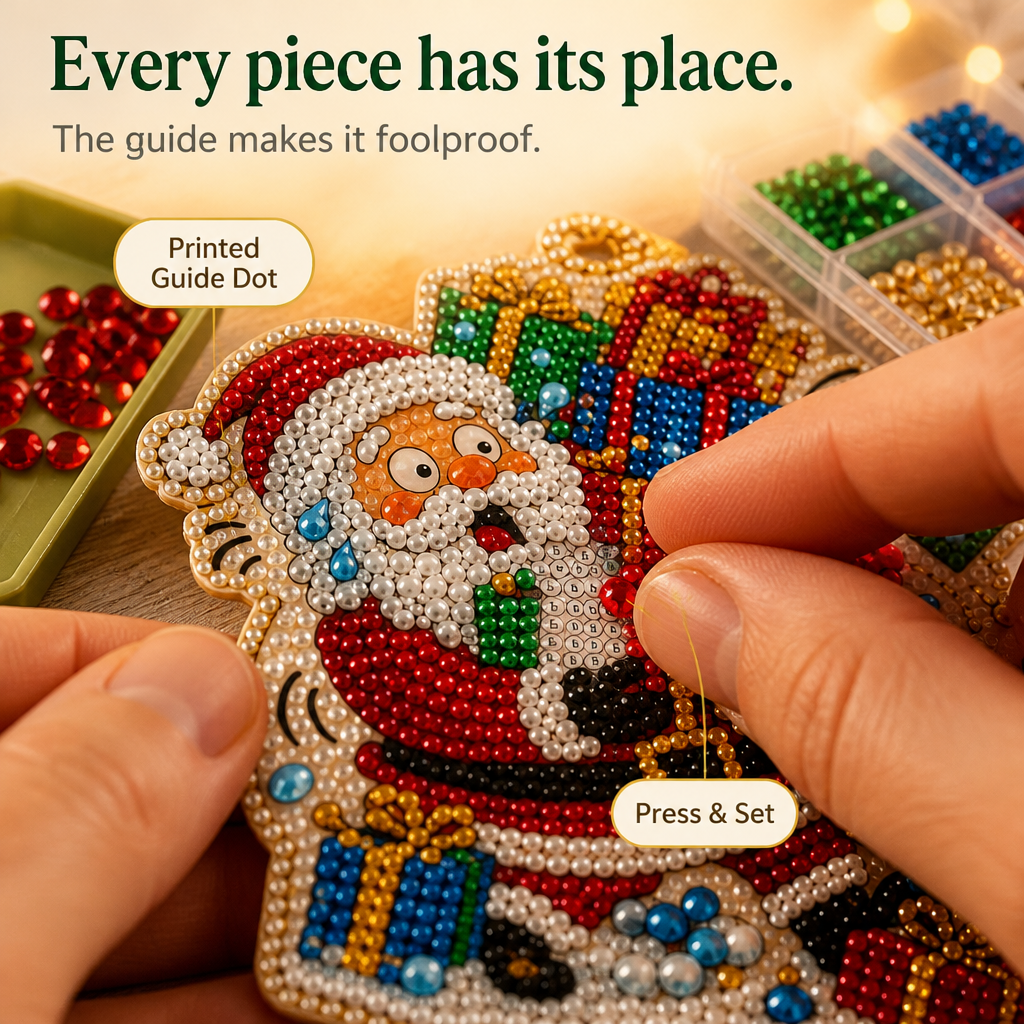 Pearlglow – Double-Sided Pearl Christmas Ornament Kit