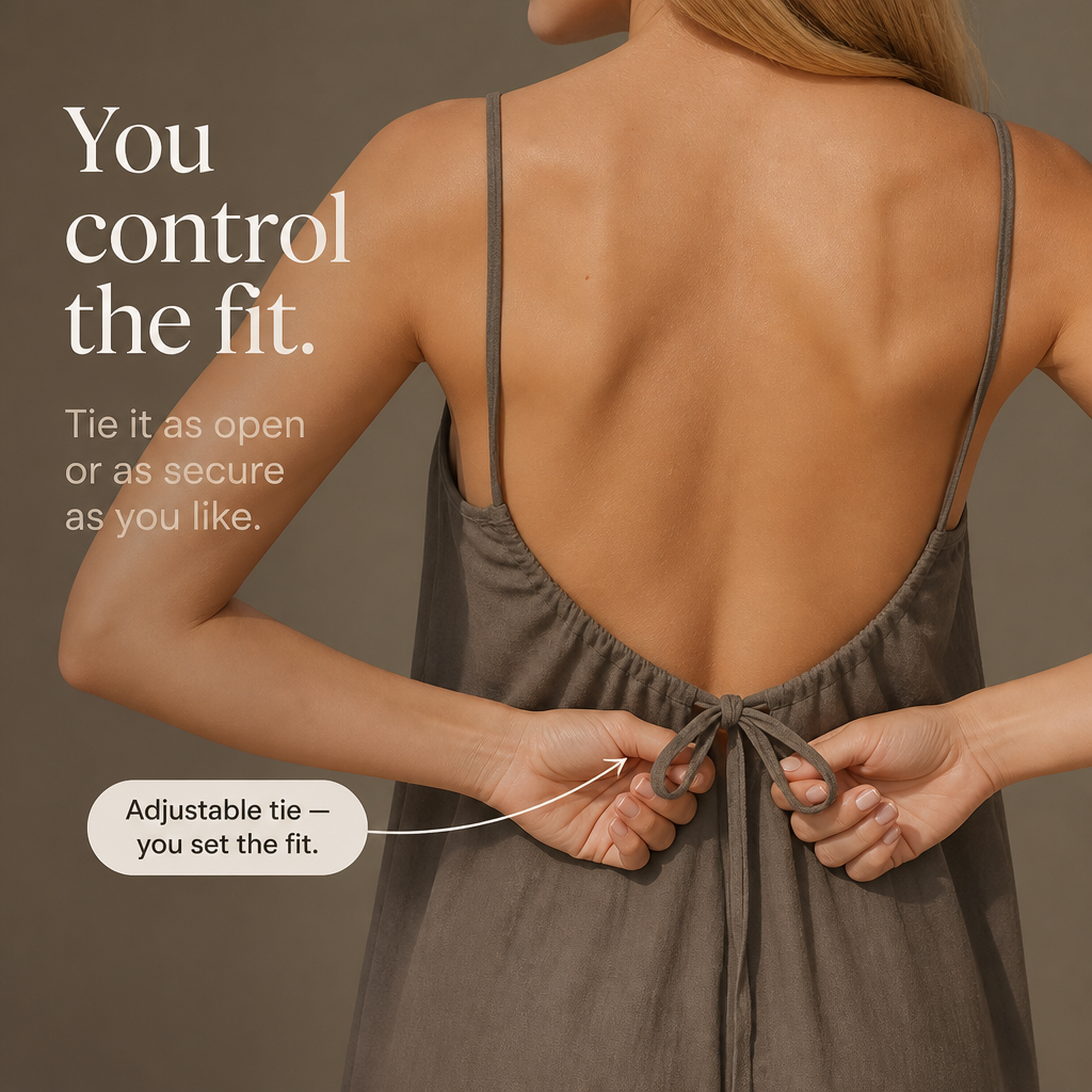 Backdrift – The Linen Romper That Skips The Bra Talk