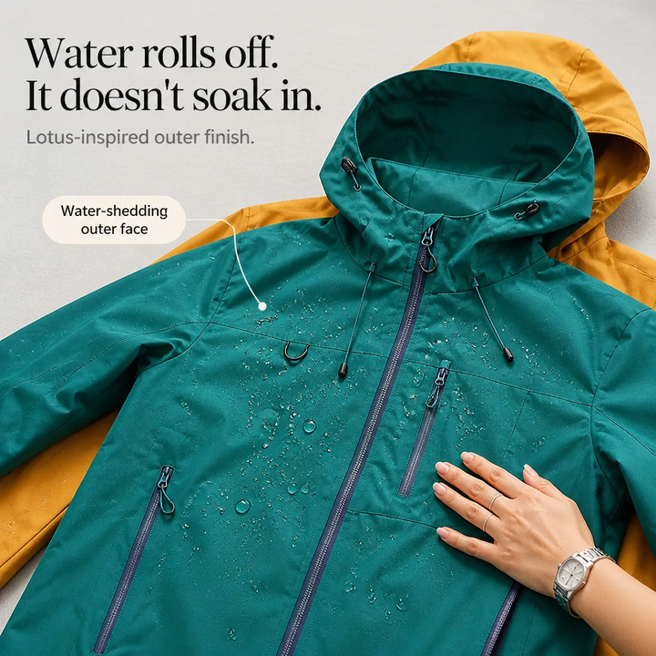 Vantrek – Lotus-Effect Waterproof Windbreaker Jacket