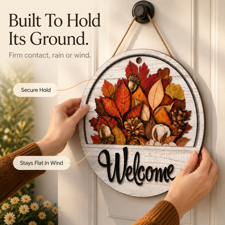 Porchful – Magnetic Seasonal Insert Welcome Sign