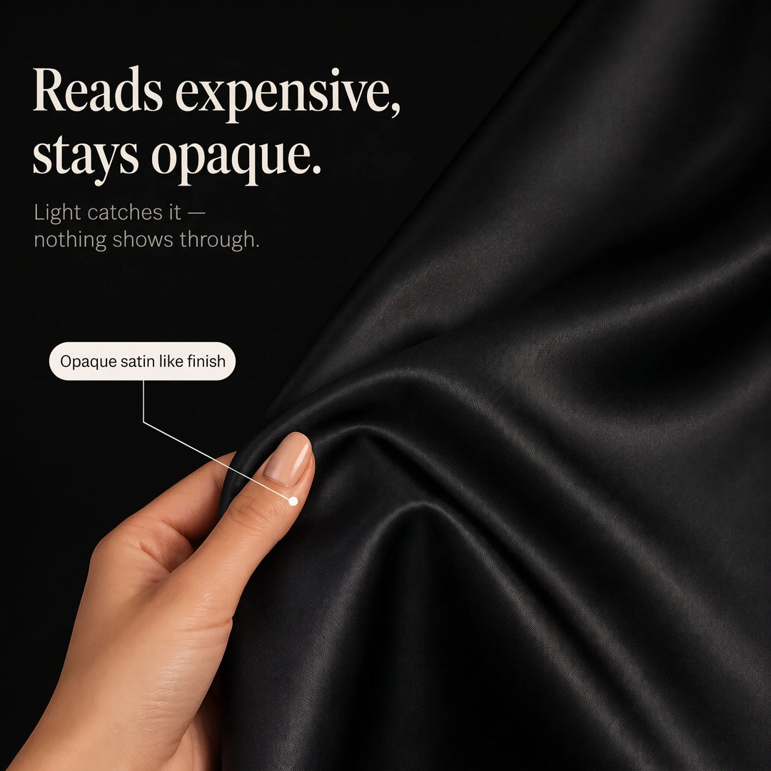 Vivelyn – Long-Sleeved Satin-Look Shirt