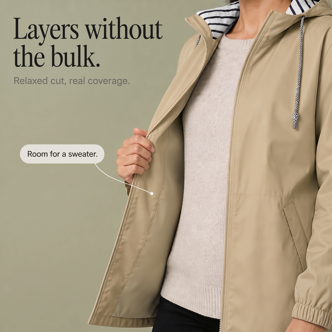 Rainfell – Waterproof Hooded Packable Rain Jacket