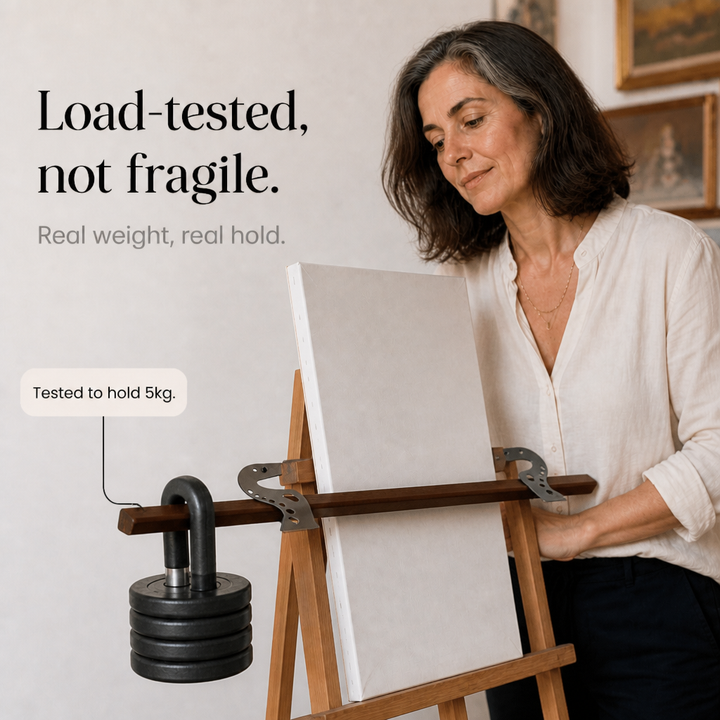 Steadyrest – Adjustable Canvas-Spanning Hand Support Bar
