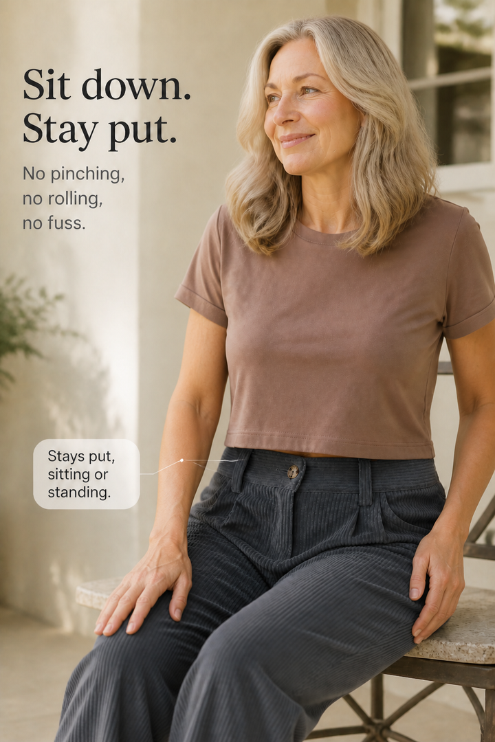 Linelle – Pleated High-Waisted Wide-Leg Trousers