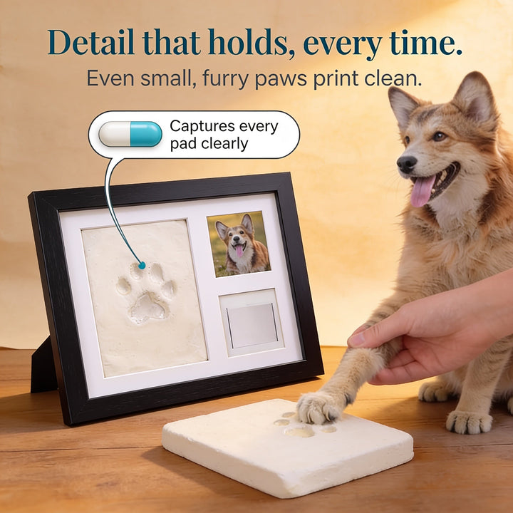 Littlecast – Pet Paw Print Photo Frame Kit