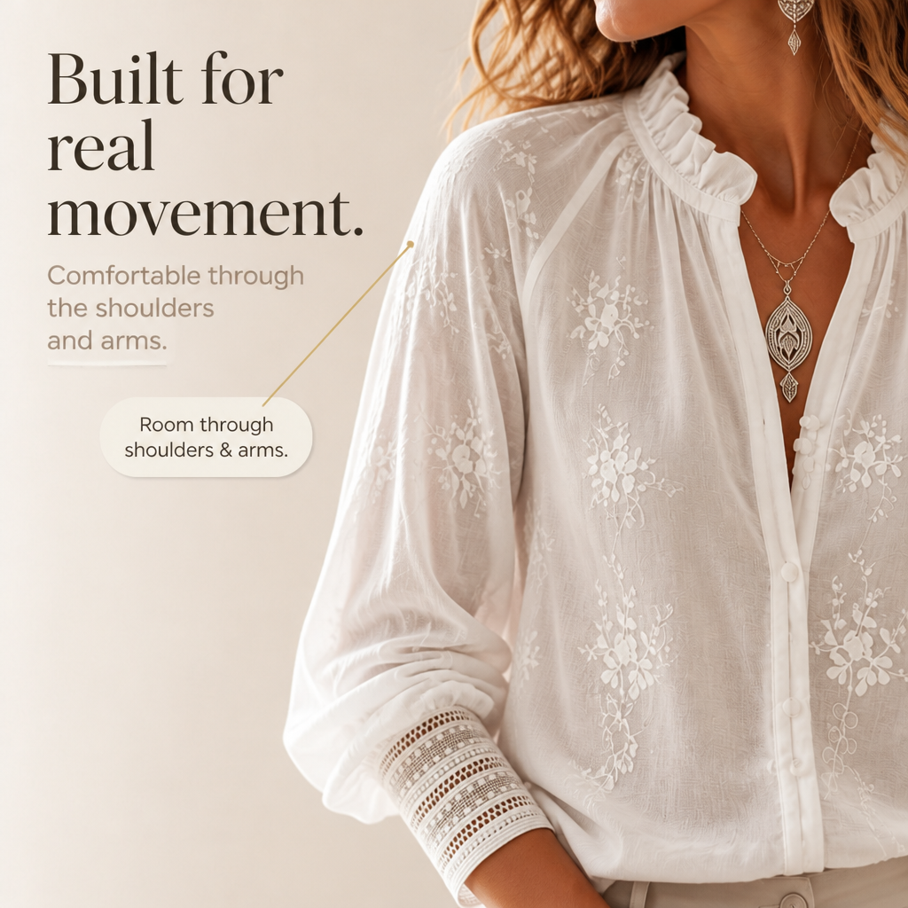 Florenza – Floral Blouse