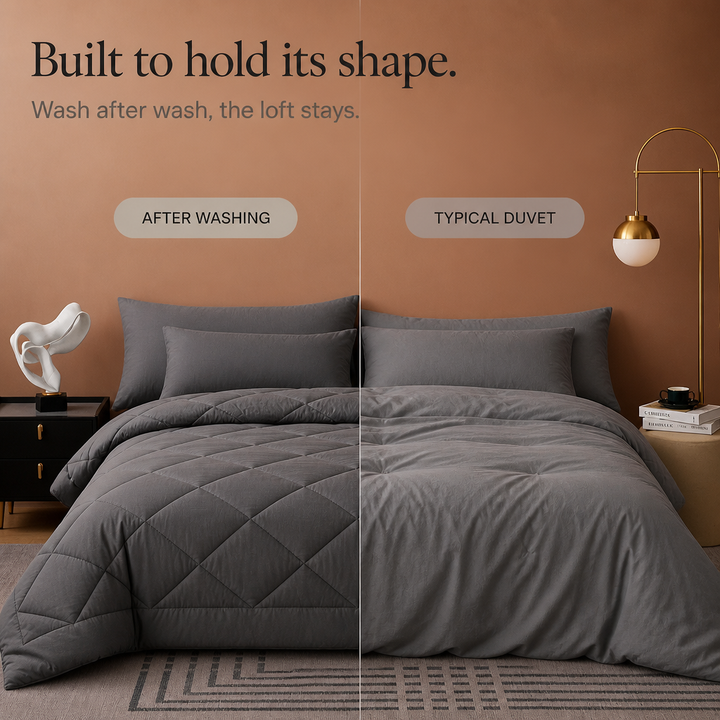 Duvella – Diamond-Quilted Cloud Duvet Insert