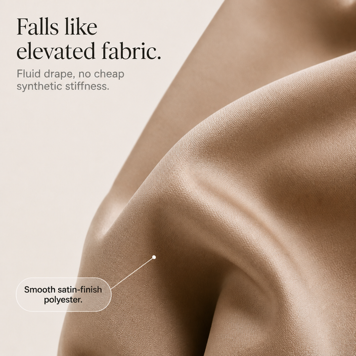 Vellara – Puff Sleeve Satin Blouse