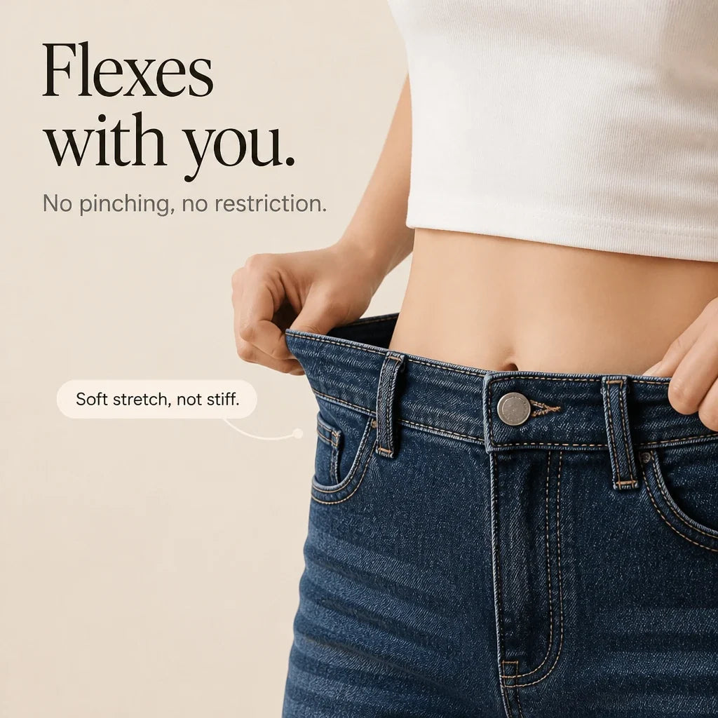 Warmelle – Fleece-Lined High-Waisted Wide-Leg Jeans