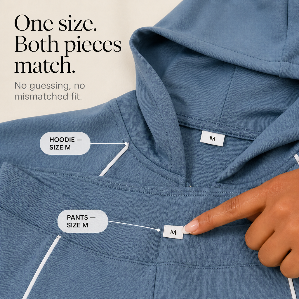 Wearbella – Zip-Up Piped Hoodie And Jogger Set