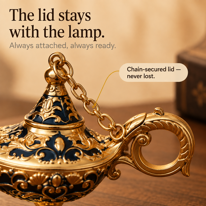 Genivar – Genie Lamp Incense Burner