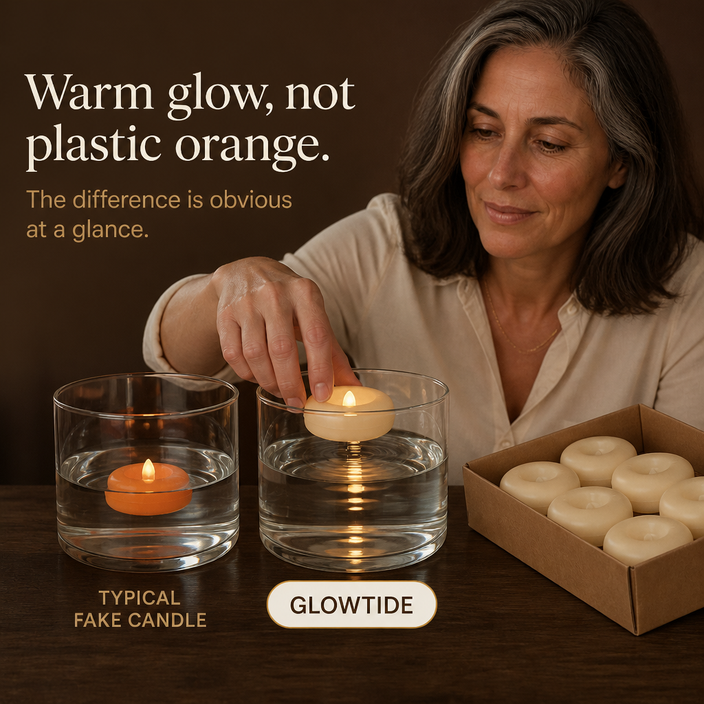 Glowtide – Water-Activated Floating LED Candles