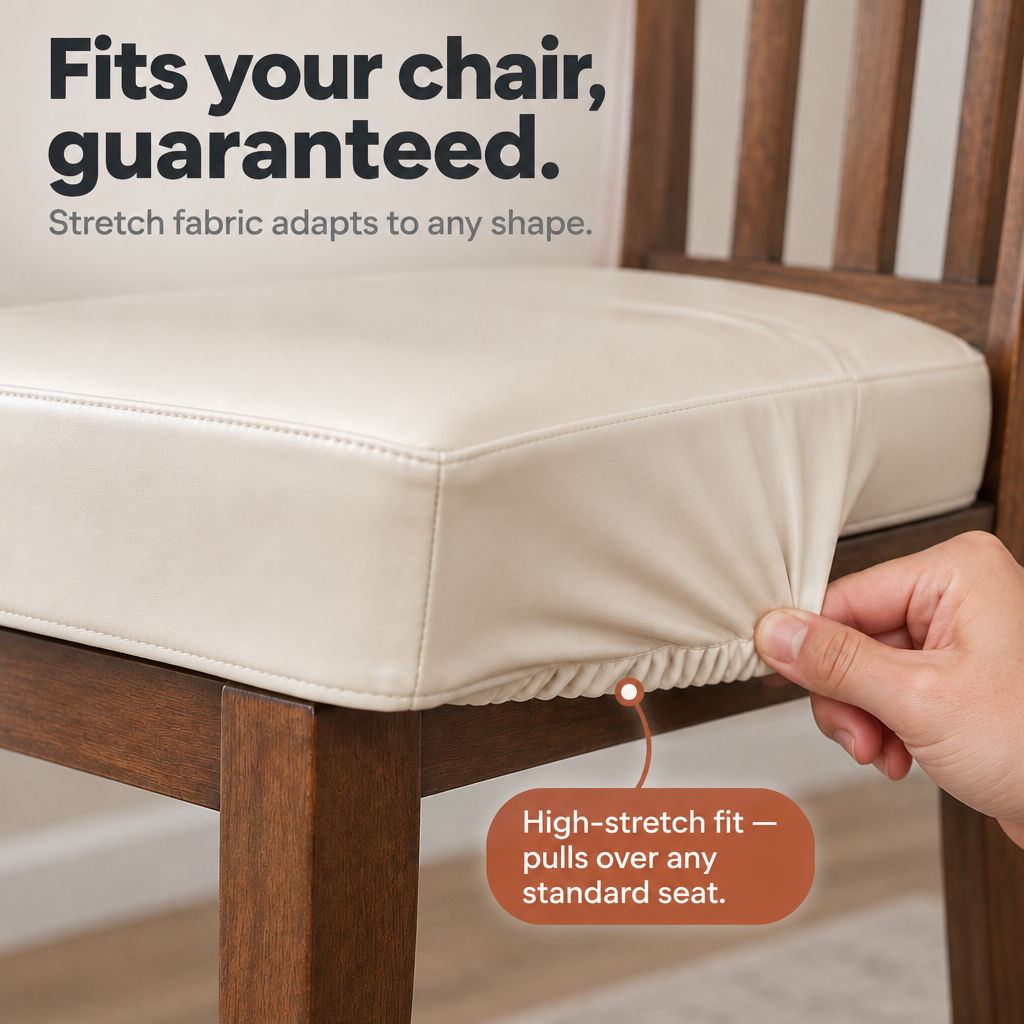 Spillsure – Waterproof Stretch Dining Chair Cover
