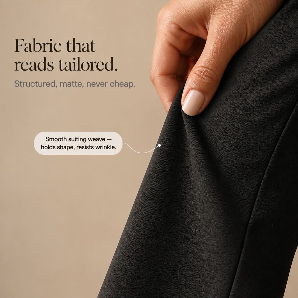 Wearbella – High-Waisted Fluid Wide-Leg Trousers