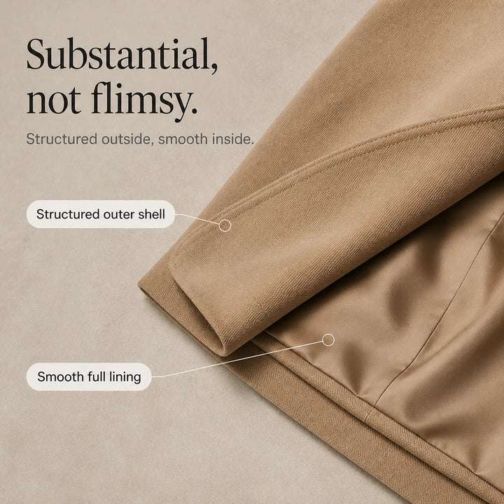 Silhouette – Double-Breasted Belted Slim-Fit Trench Coat