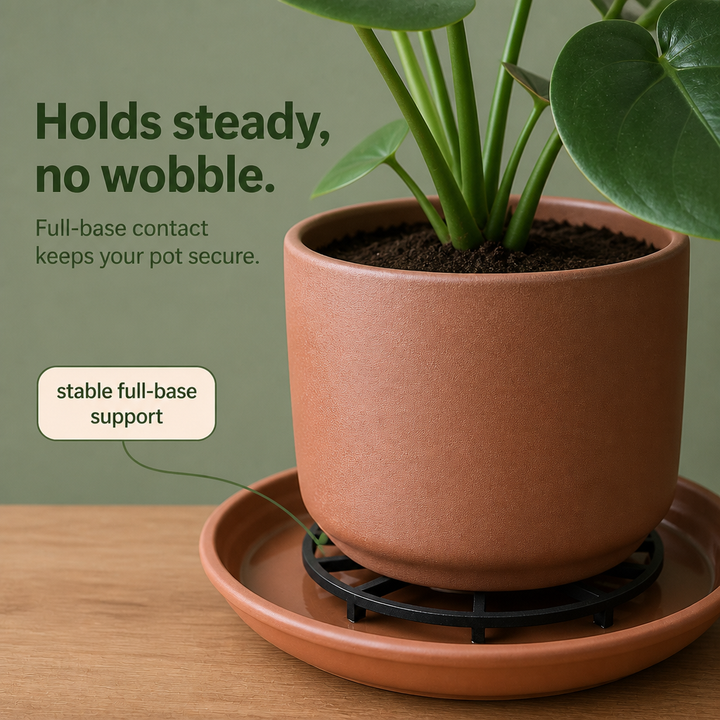 RootRise – Reinforced Open-Grid Planter Riser (2Pcs)