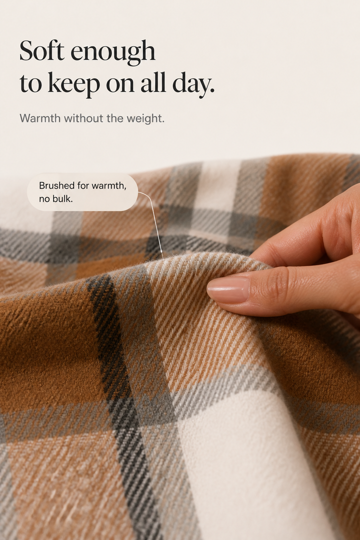 Shackston – Plaid Relaxed-Fit Shirt Jacket