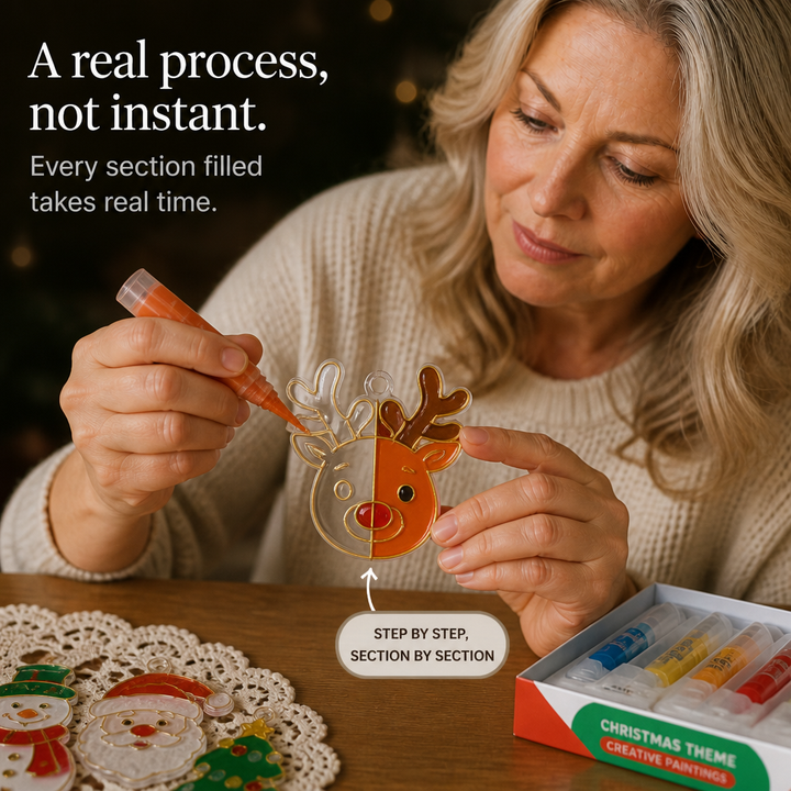 Prismlyn – DIY Crystal Paint Ornament Charm Kit
