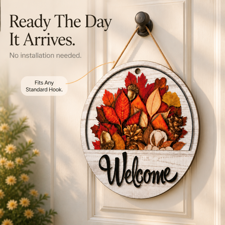 Porchful – Magnetic Seasonal Insert Welcome Sign