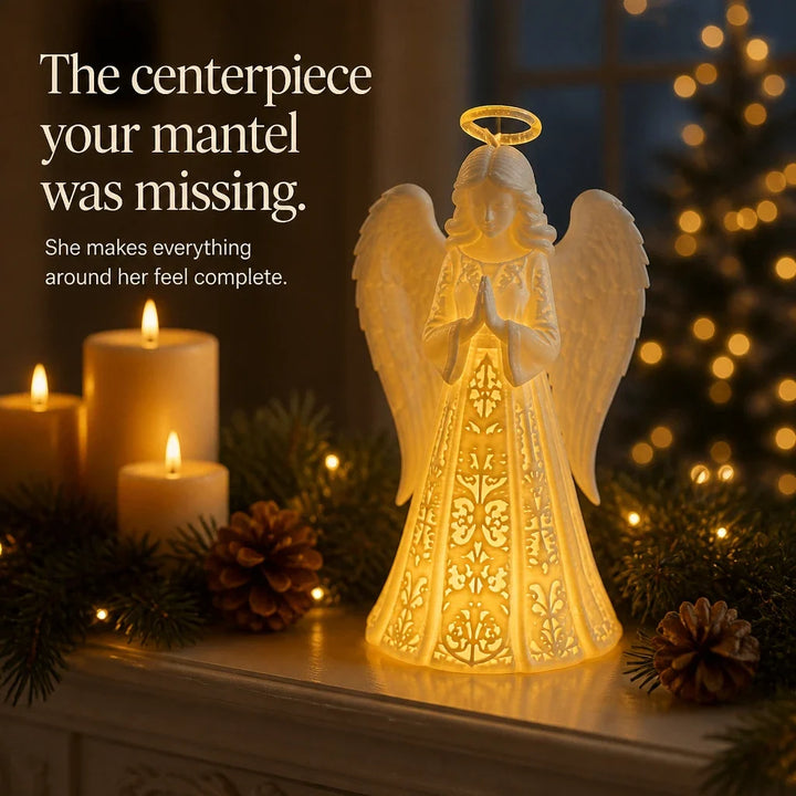 Everglow Angel – Glowing Christmas Angel Decoration