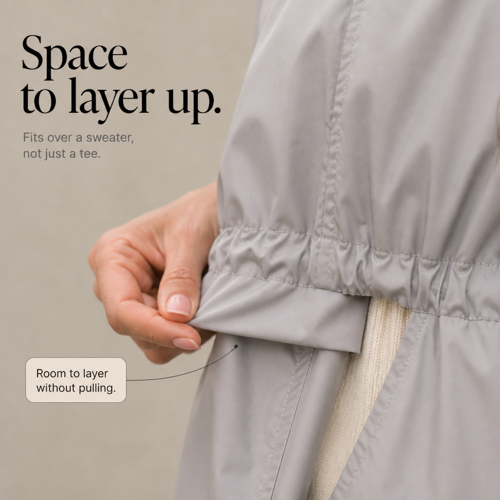 Rainelle – Fitted Waterproof Everyday Rain Jacket