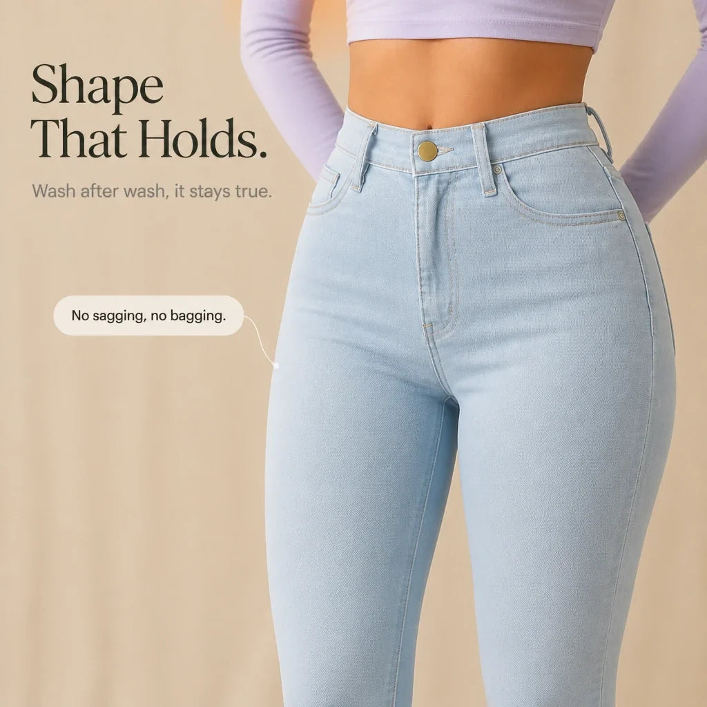 FormaFlex – High-Waisted Stretch Skinny Jeans