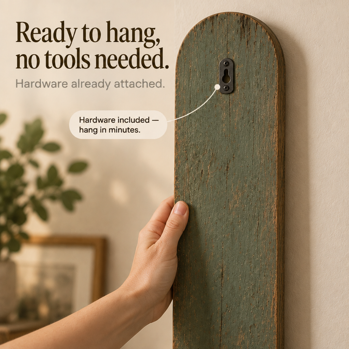 Farmvale – Rustic Wood Goose Wall Plaque Set