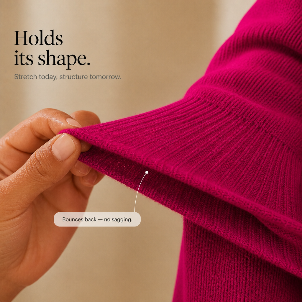 Vellora – V-Neck Knit Sweater And Wide-Leg Trouser Set