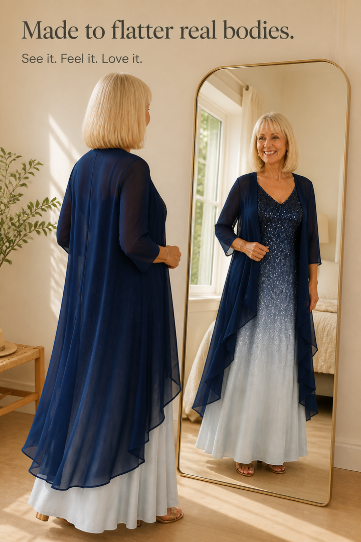 Wearbella – Two-Piece Maxi Dress And Cover-Up Set