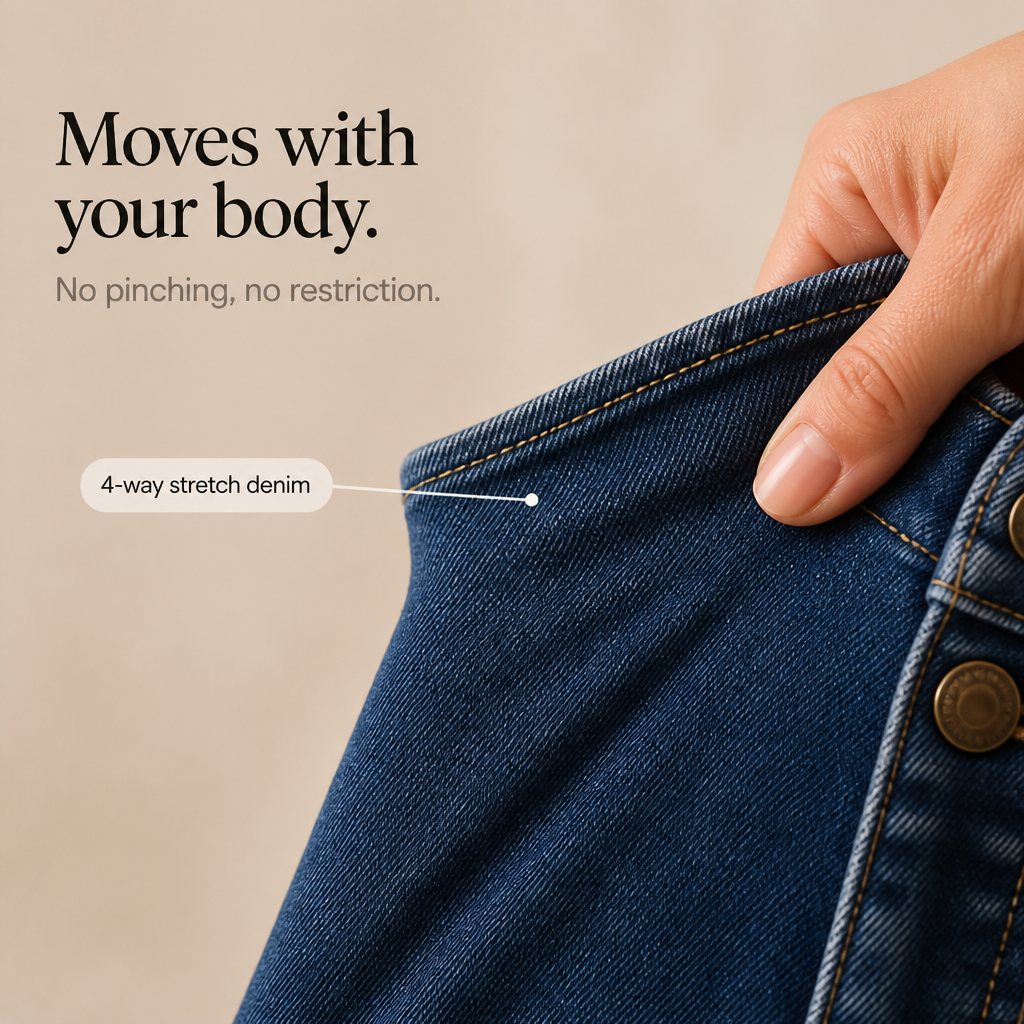 Frostline Denim – Fleece-Lined High-Waisted Skinny Jeans