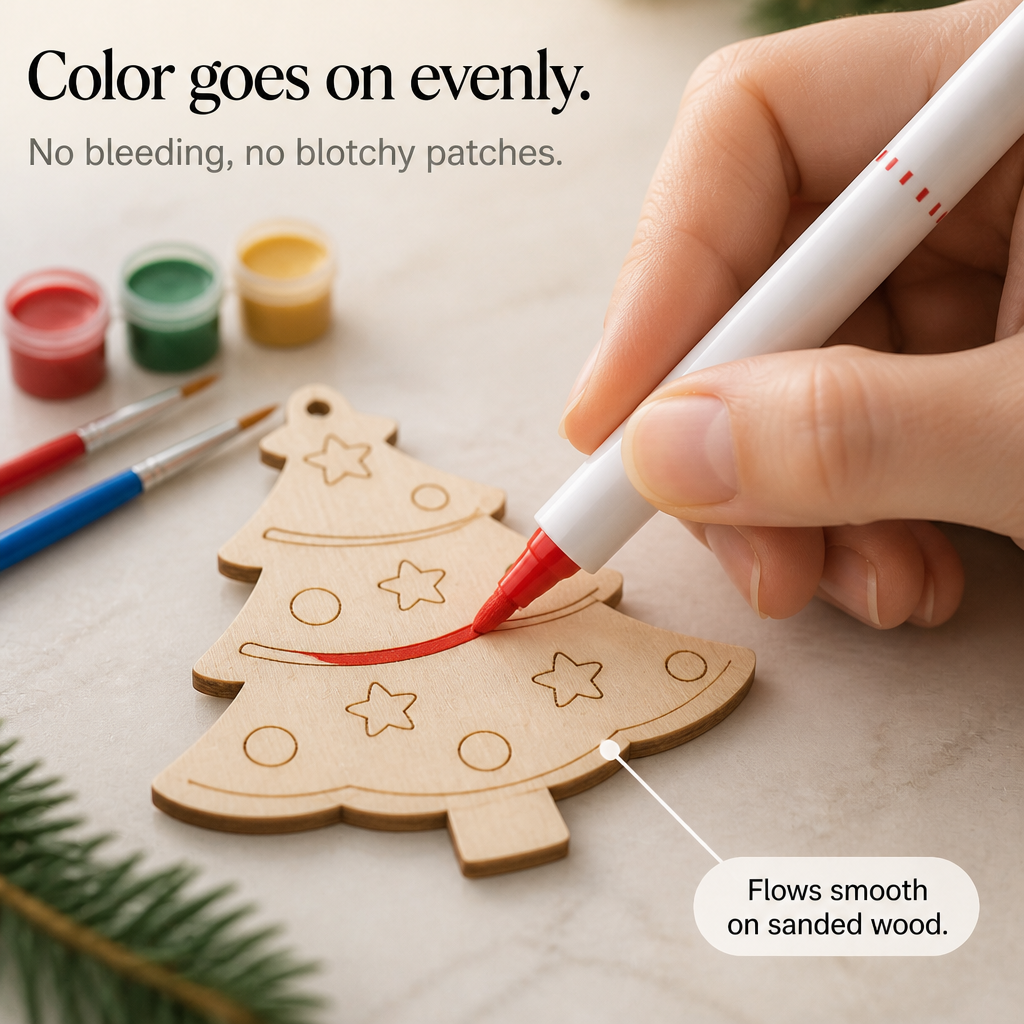 Twigletta – Paint-Your-Own Wooden Ornament Kit