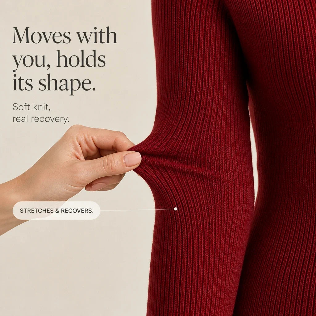 Peplina – Ribbed Asymmetrical Button-Front Peplum Sweater