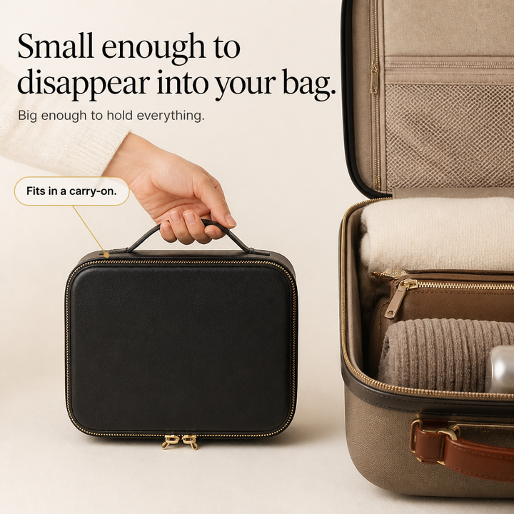 Luminelle – Portable Vanity Case With Lighted Mirror